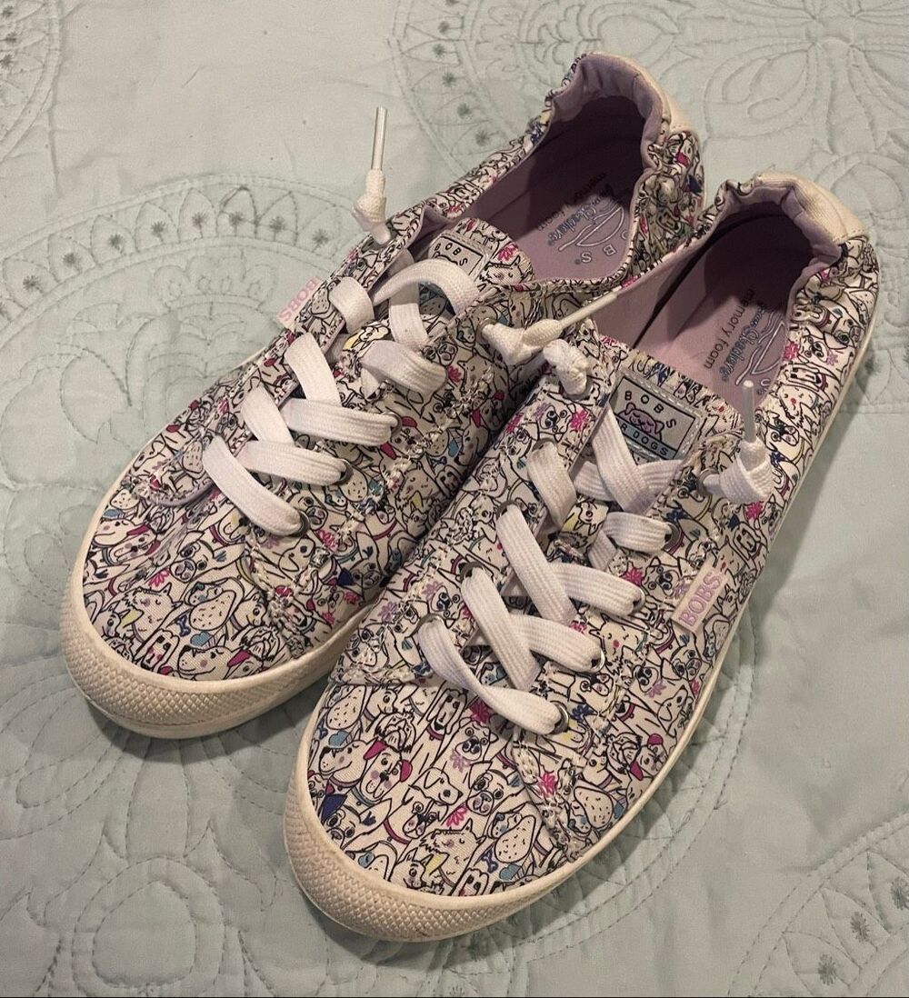 Bob’s Dog Slip On Shoes No Tie Women’s 11